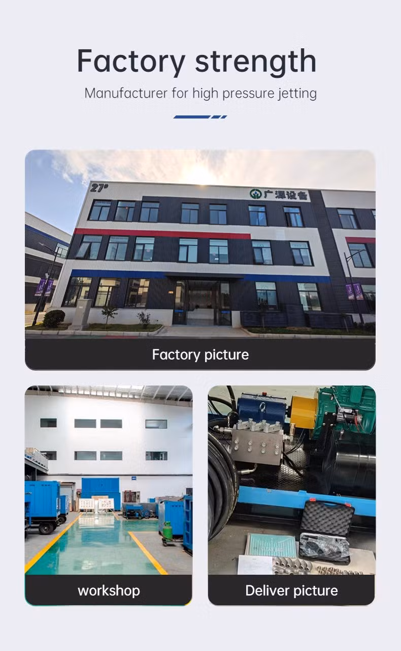 Ultra High Pressure Water Jetting Machine Hydro Blasting Equipment Concrete Surface Roughening