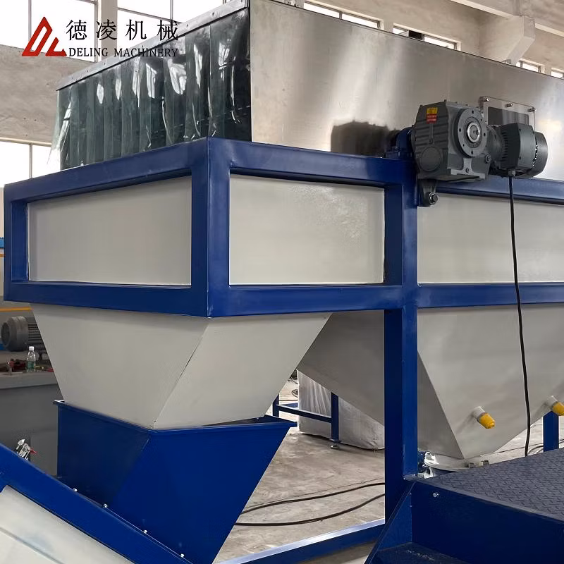 The New PP/PE Film Woven Bag Plastic Recycling Machine Production Line Has a Low Overall Equipment Price