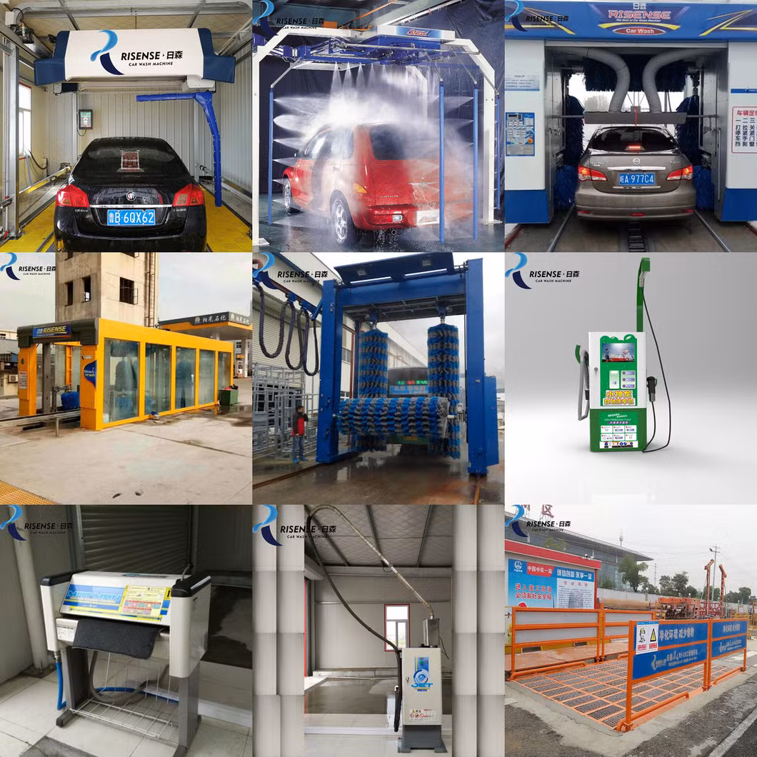 touchless mobile car washing equipment for disinfecting and sterilizing ambulance