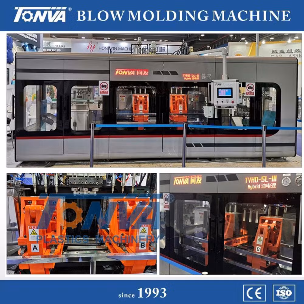5L Laundry Detergent Bottle with Handle Blow Molding Machine and Molds Manufacturer Automatic Production Line
