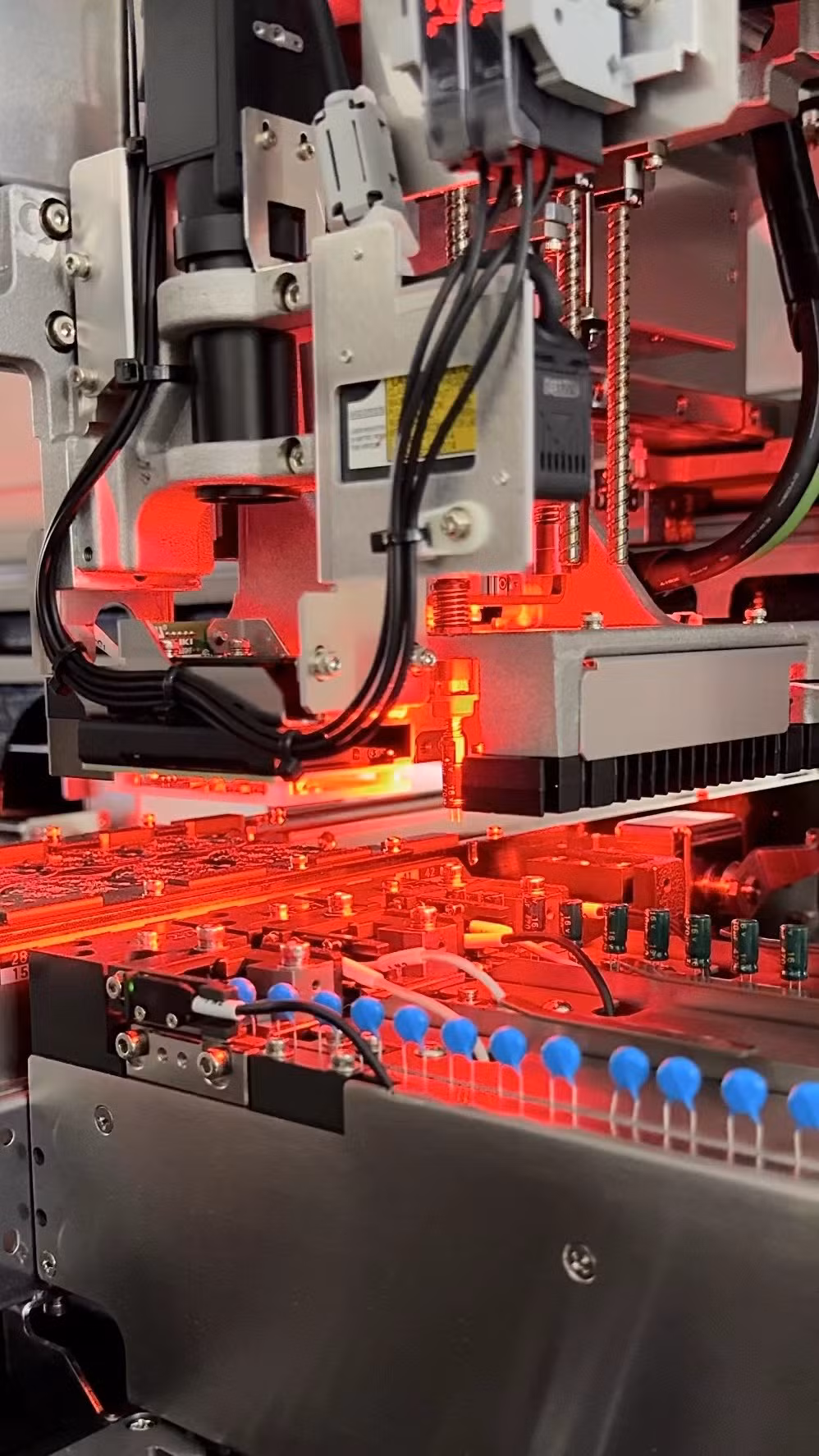 Advanced Assembly Line Large Substrate Shaped Component Model