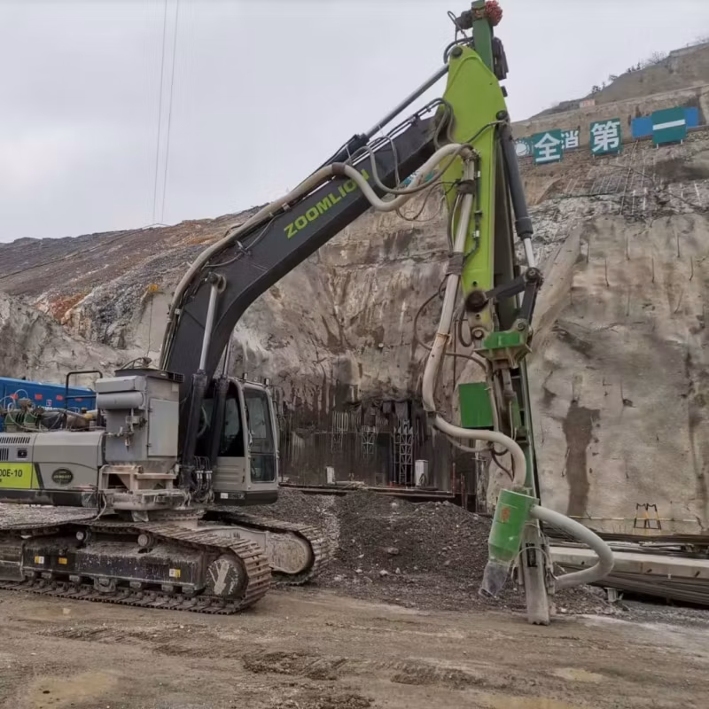 Hot Sale Hydraulic Auger Drill Earth Drill Foundation Piles Post Hole Excavator Heavy Machine Equipment for Hole Drilling