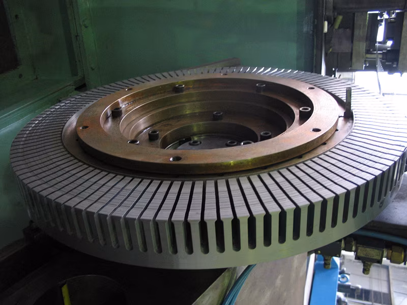 Axial Flux Stator Lamination Stamping Making Machine with Winding