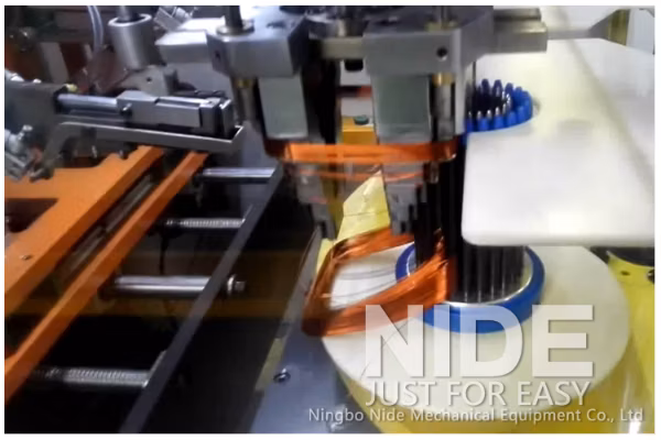 Four Station Automatic Stator Coil Winder Machine for Table Fan Motor Winding