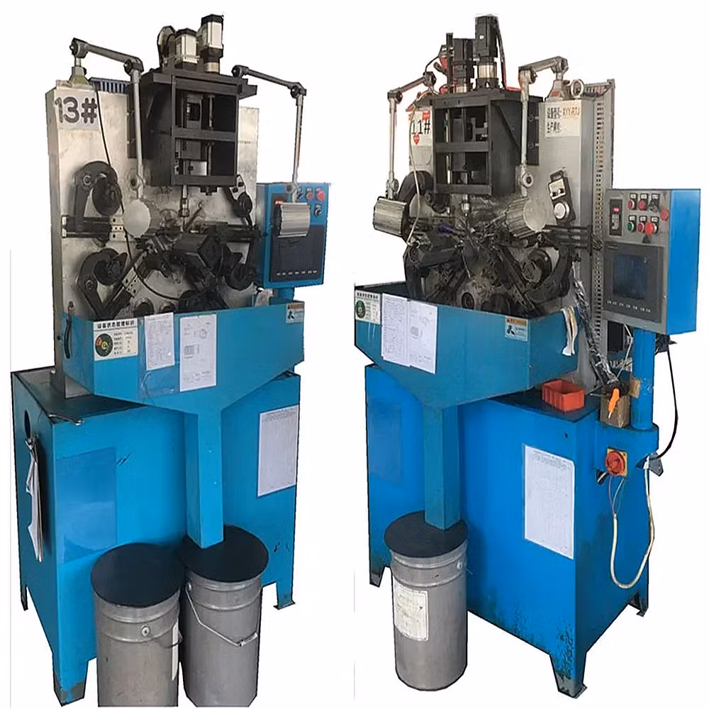 Metal Spring Machine for Processing Thread Insert in Production Line