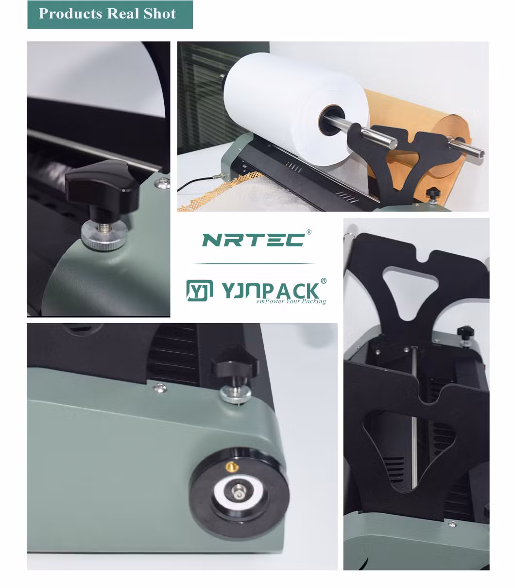 External Smart Device Roll Wrapping Cushion Kraft Honeycomb Paper Wrapping Machine