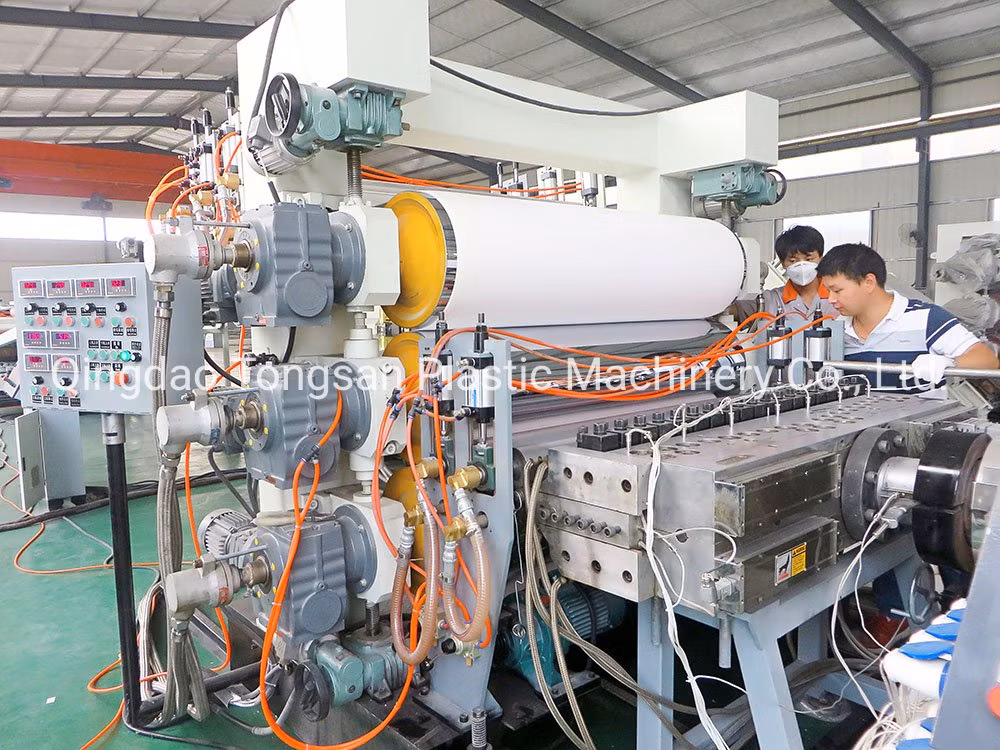 Plastic PVC Sheet Production Line Manufacturer with 23 Years Experience