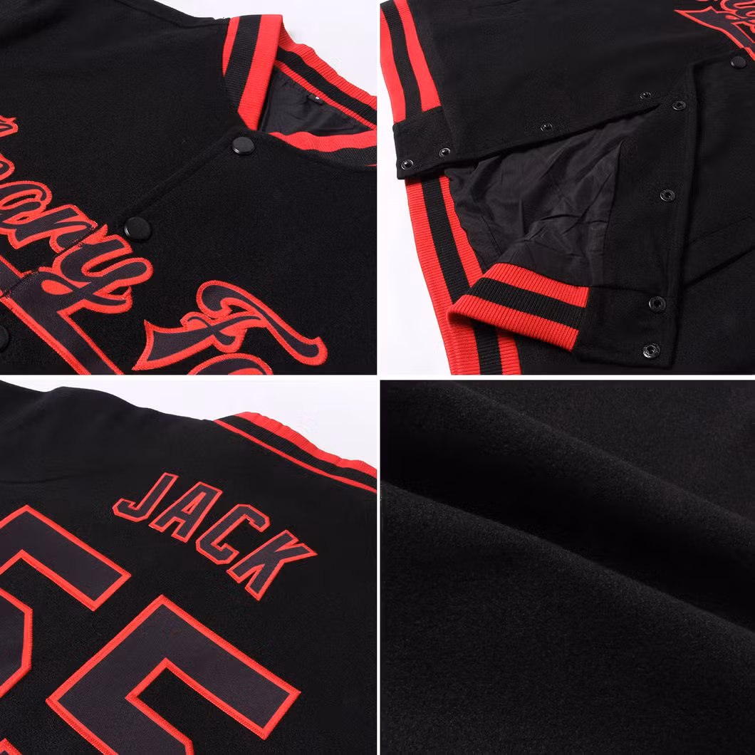 Custom Logo OEM Fashion Clothes Outdoor Clothing Printed Winter Baseball Jacket for Man
