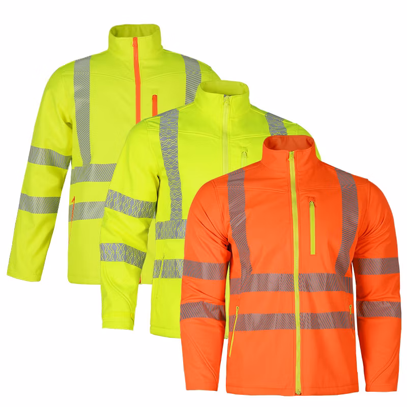 Mens Construction Reflective Waterproof Outdoor Winter Vest Welding Security Jacket
