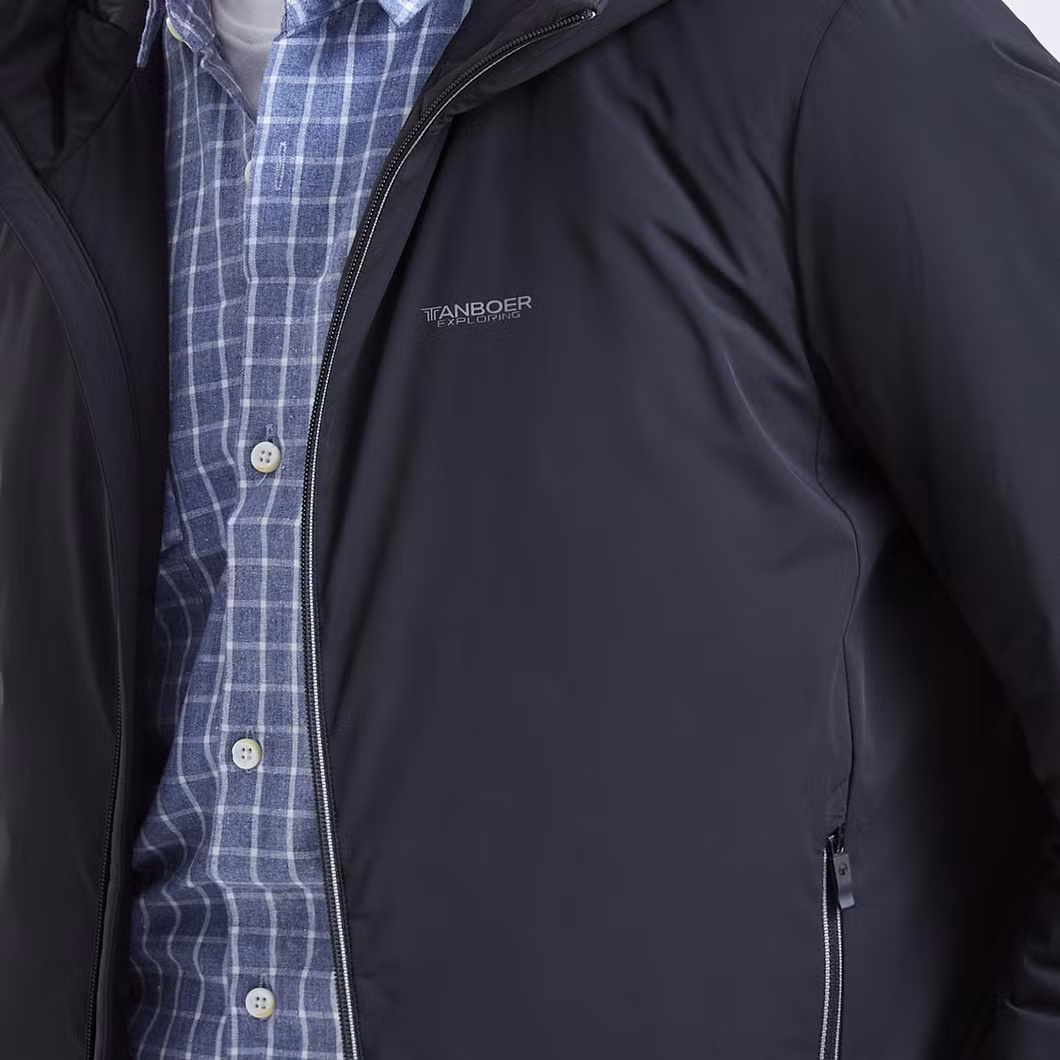 OEM Mens Custom Anti Wrinkle Warm Puffer Down Jacket Winter Lightweight Down Jackets Coat with Hood for Men 2021 Winter
