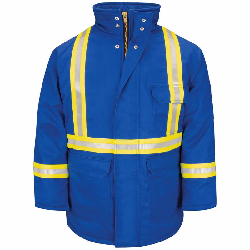 Mens Construction Reflective Waterproof Outdoor Winter Vest Welding Security Jacket