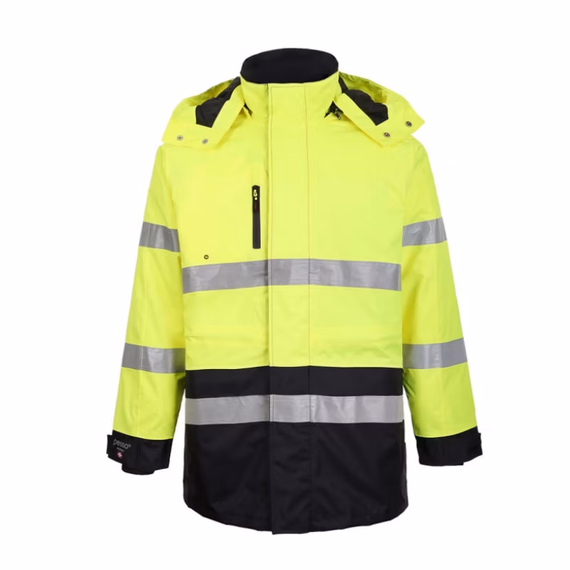 Mens Construction Reflective Waterproof Outdoor Winter Vest Welding Security Jacket