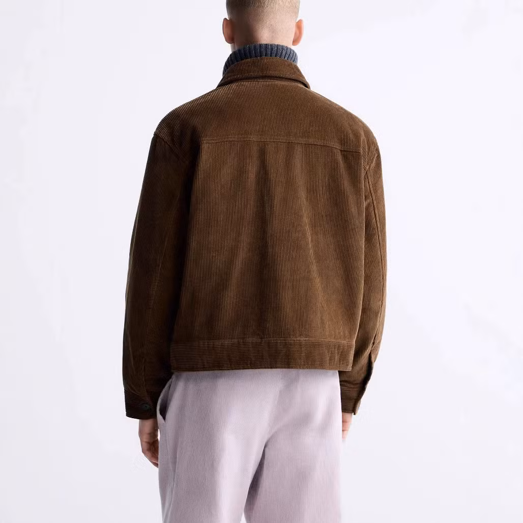 Men&prime;s Corduroy Pocket Jacket