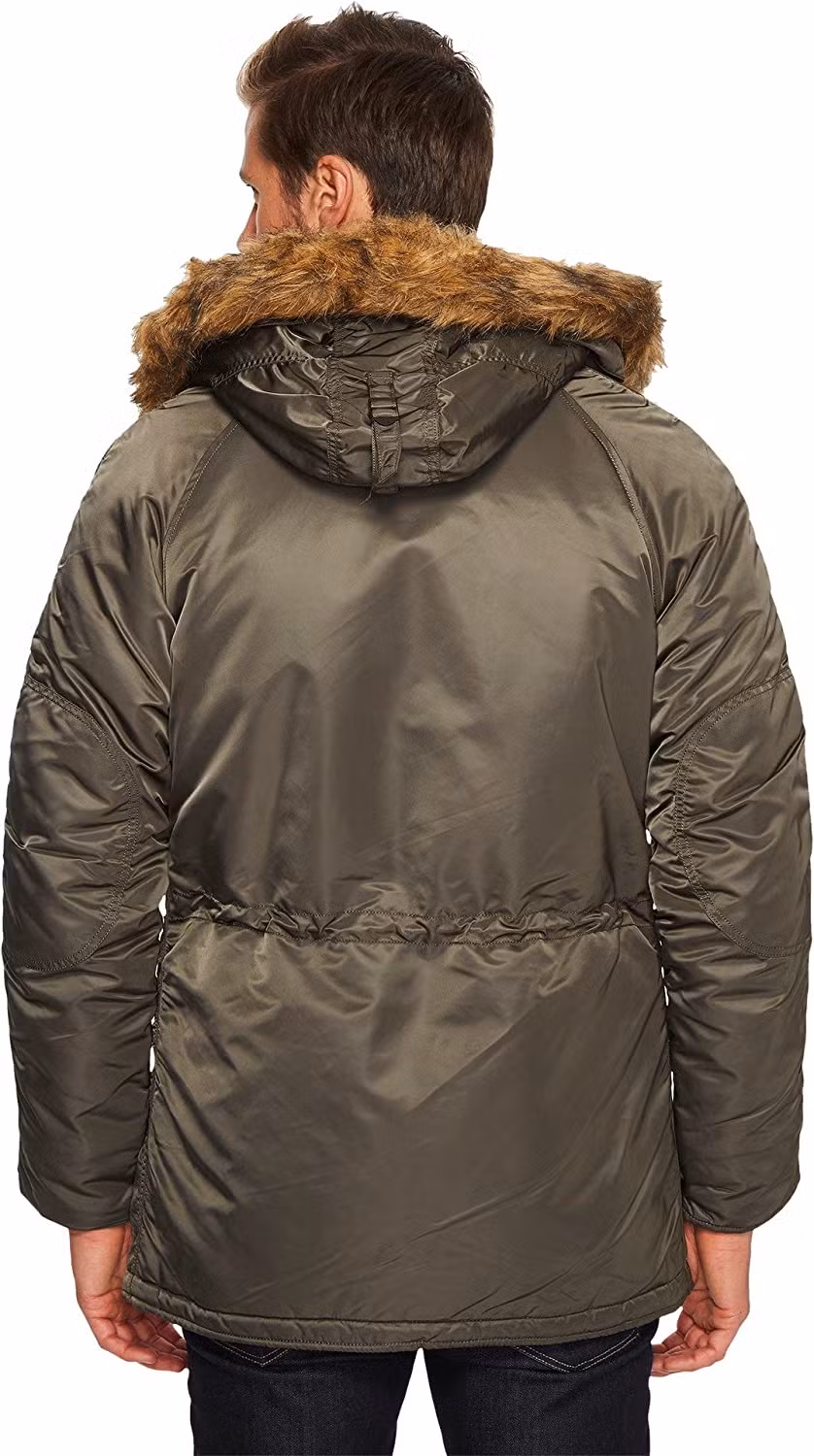 N-3b Slim Fit Parka - Cold Weather Windproof Outdoor Fashion Winter Parka