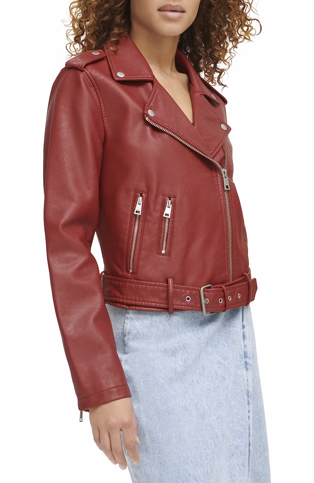 Asiapo China Factory Women&prime;s Fashion Water Resistant Cool Trending PU Leather Jacket
