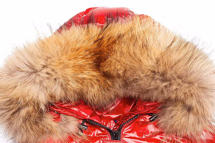 Bechance Bomber Parka Red Women Puffy Shiny Padded Jacket
