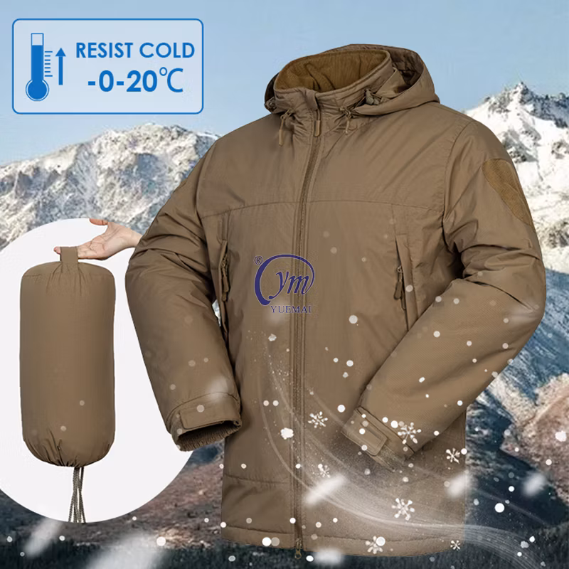 Hiking Winter Warm Waterproof Jacket Pant Military Outdoor Uniform Tactical Jacket for Men