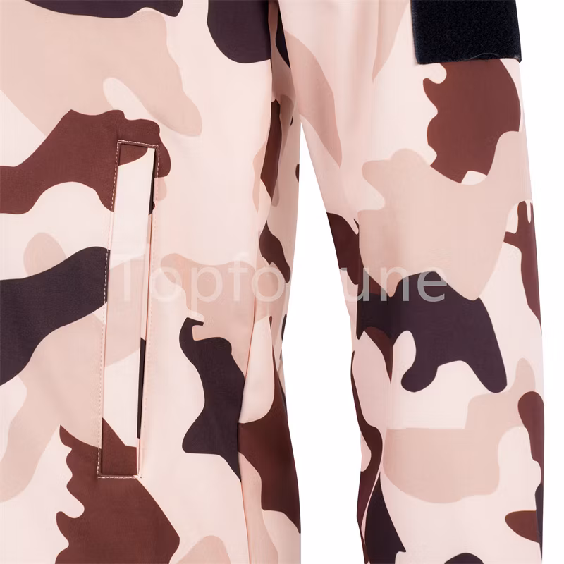 OEM Waterproof Soft Shell Camouflage Combat Windbreaker Jacket