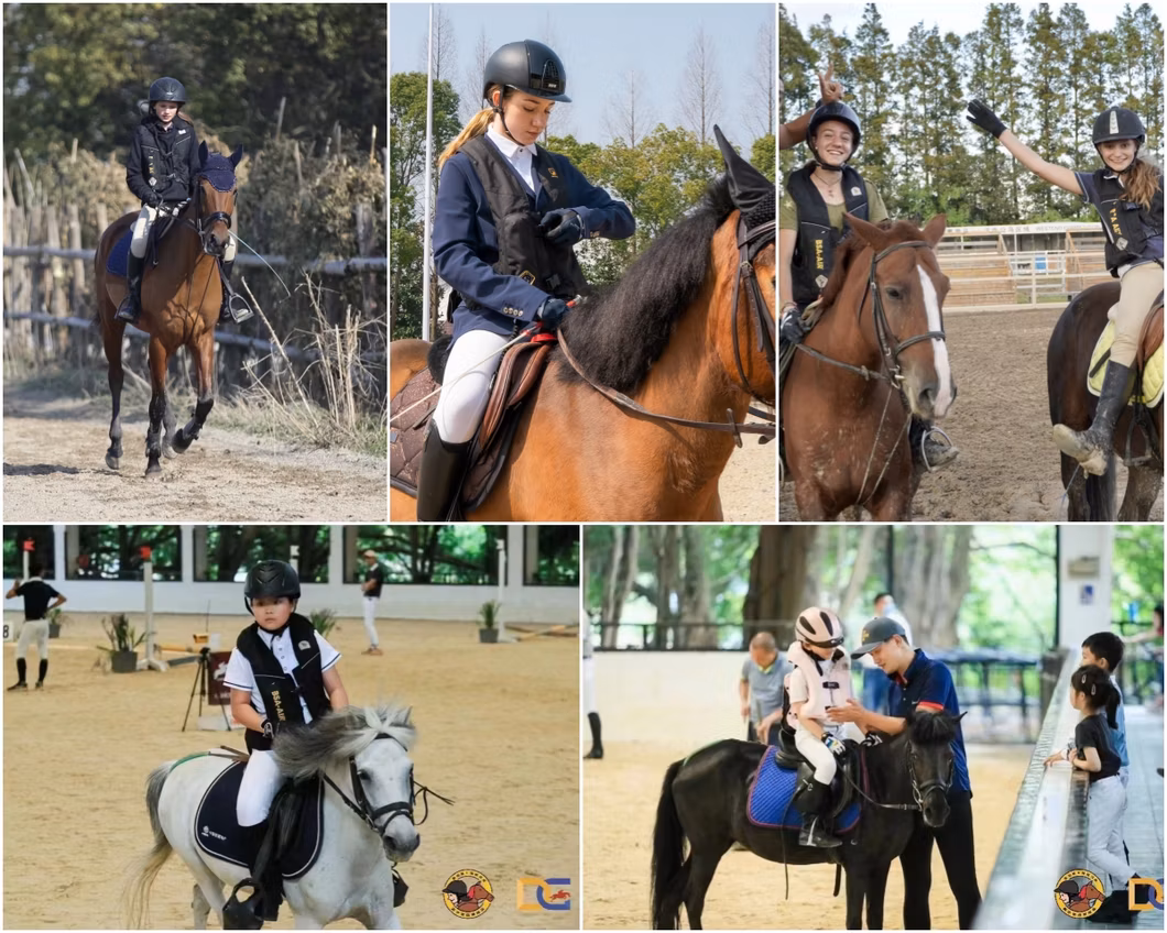 Custom Logo Horse Riding Wear, Equestrian Clothing Women Horse Riding Rain Lightweight Airbag Jacket
