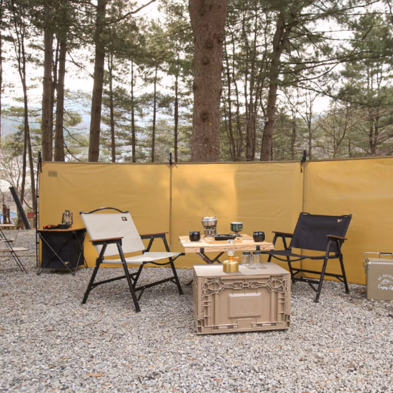 Outdoor Oxford Great Quality Privacy Screen Fence Heavy Duty Camping Windbreak for Beach