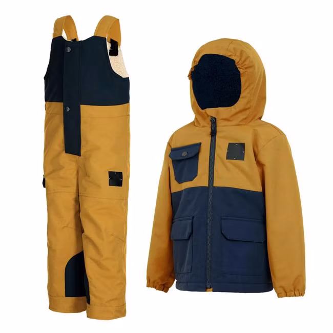 Waterproof Ski Jumpsuit Coveralls Snowboard Coats Children Winter Clothes Sports Ski Jacket