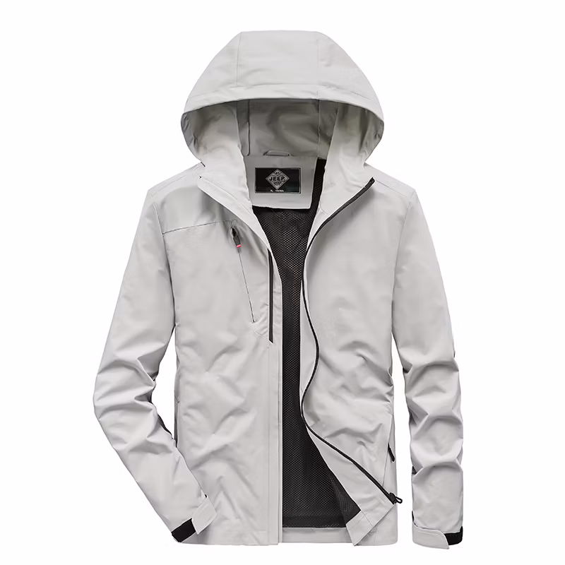 Custom Hot Sell Wholesale New Design Mens Running Sport Wear Waterproof Fashion Outdoor Running Sport Jacket