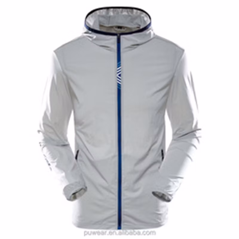 High Quality Custom Breathable Waterproof Windbreaker Sun-Protective Lightweight Casual Hunting Men&prime;s Rain Outdoor Jacket