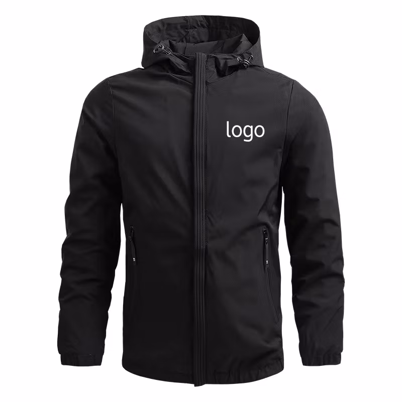 High Quality Custom Design Waterproof Windproof Lightweight Warm Casual Work Hunting Men&prime;s Rain Outdoor Jacket
