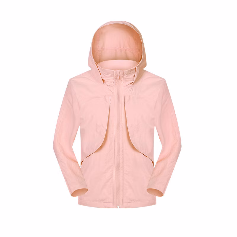 Women Athletic Outdoor Workout Wind Proof Quick Dry Coat Sports Running Lightweight Jackets with Hidden Pockets