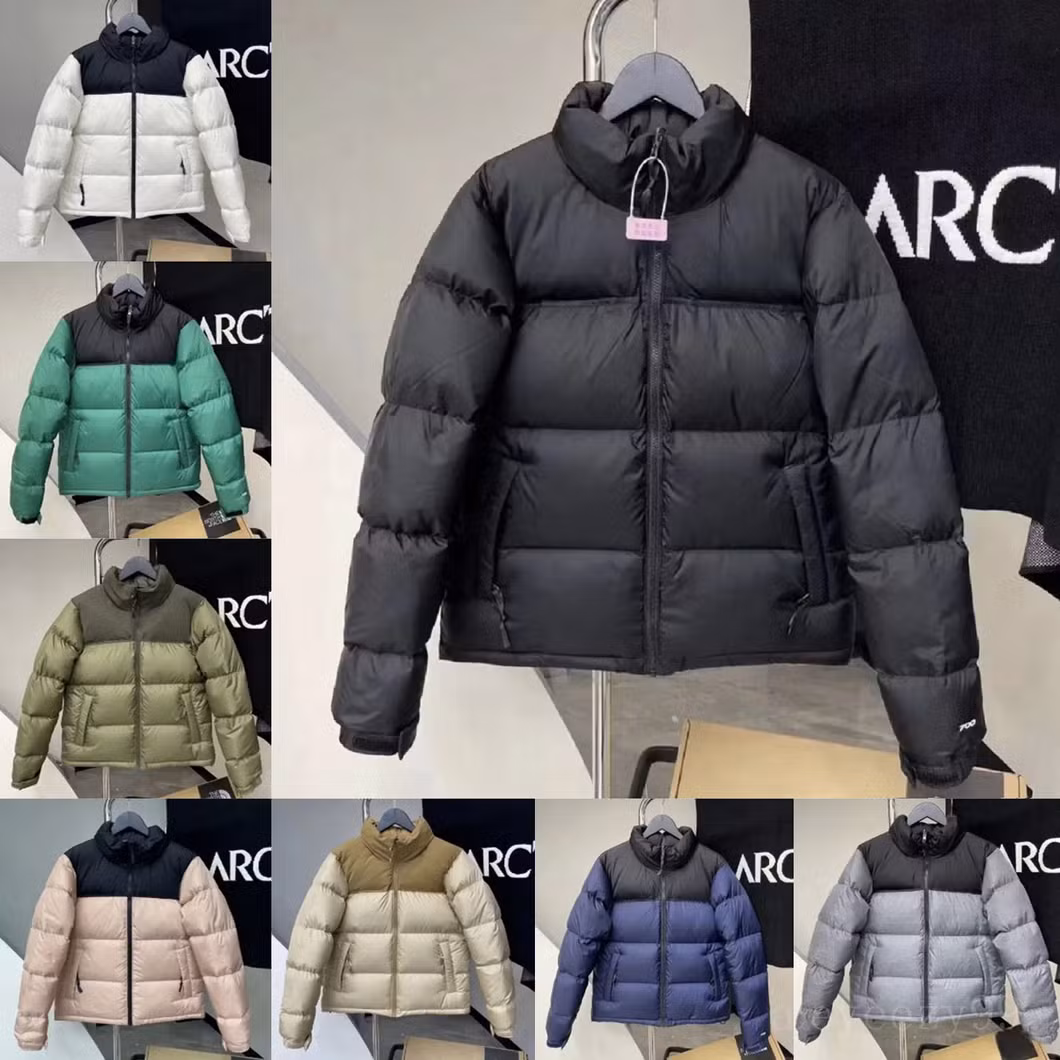 Women Mens Down Jacket Winter Puffer Jackets Coats Fashionable Thick Work Winter