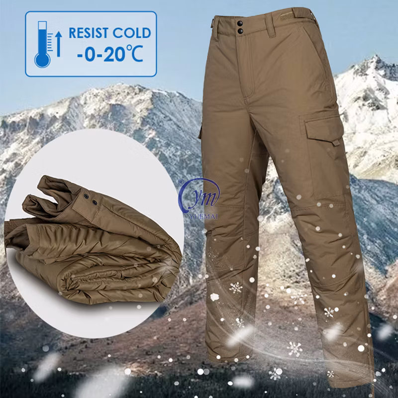 Hiking Winter Warm Waterproof Jacket Pant Military Outdoor Uniform Tactical Jacket for Men