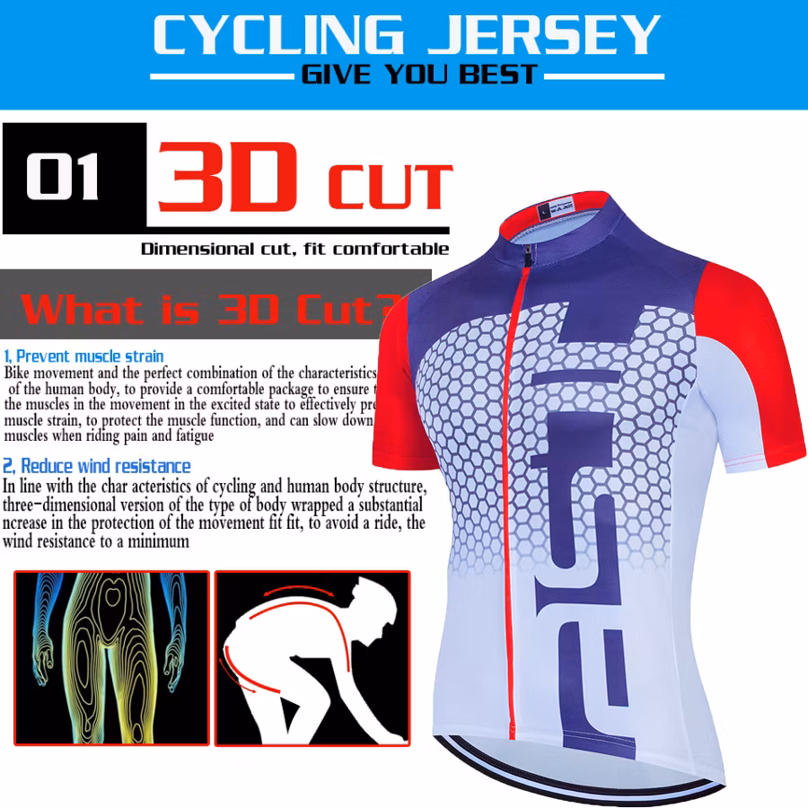 Men Winter Motorbike Bicycle Jersey Shirt Sports Wear Cycling Jacket