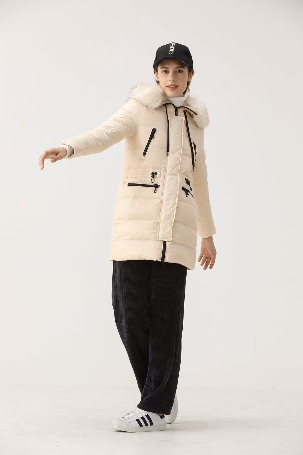 Snowboard Ladies Hoodie Padded Thick Ropa Winter Women Parka Jacket