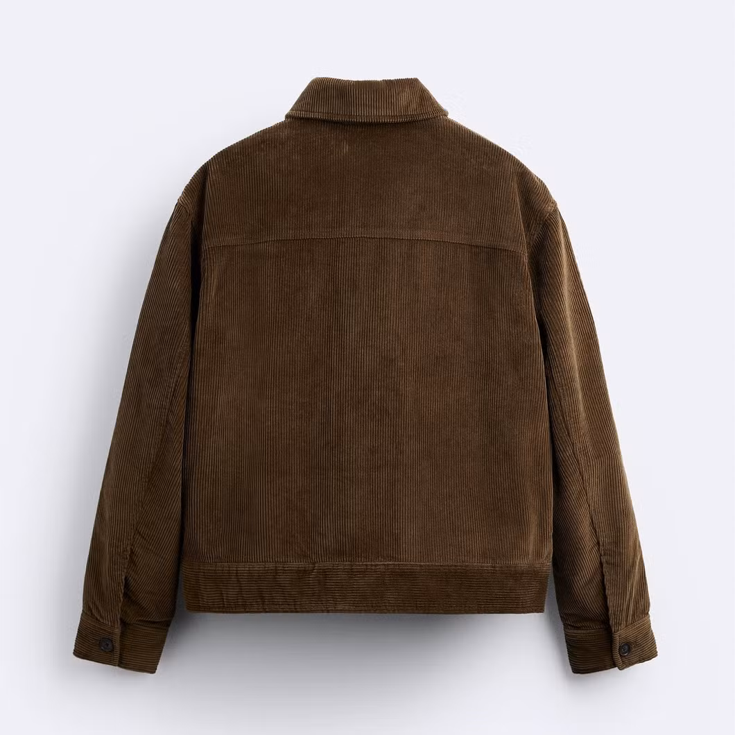 Men&prime;s Corduroy Pocket Jacket