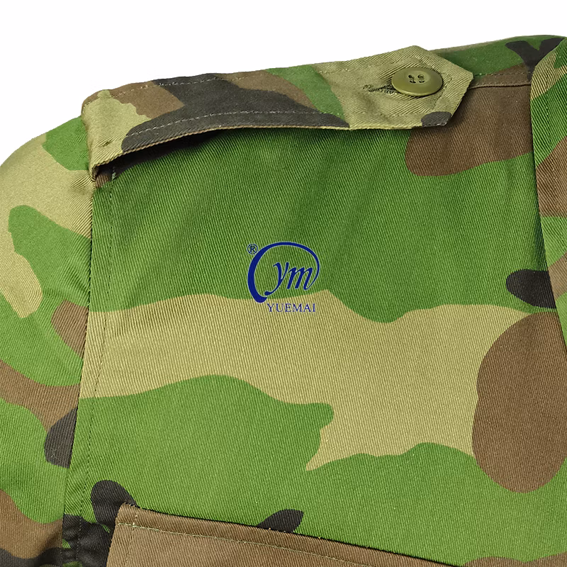 Yuemai Military Woodland Camo Warm Tactical Combat Us M65 Field Jacket