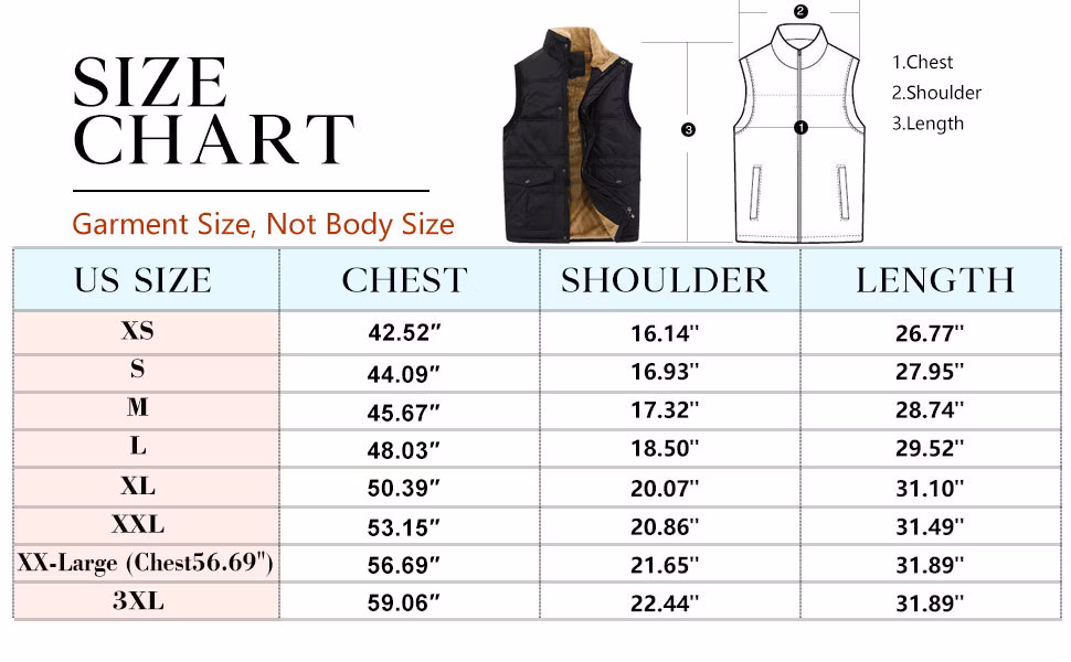 OEM Men&prime;s Winter Outerwear Quilted Down Sleeveless Padded Puffer Jacket