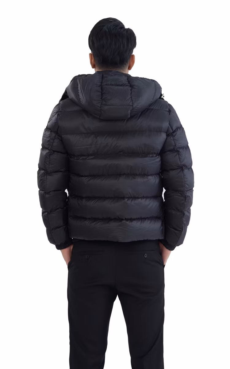 Factory OEM New Design Padding Jacket Black Winter Men Padded Jackets Puff Jacket Quilted Jacket