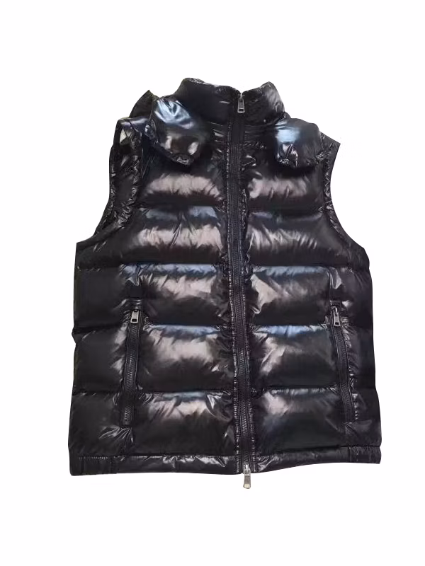 Men Women Designer Vests Down Jackets Coat Winter Outdoor Cold-Proof Thickened Warm Casual Embossed Logo Vest Hooded Coat