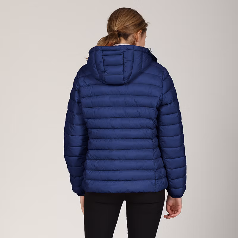Winter Lightweight Windproof Outerwear Jacket Womens Quilted Parkas Coat