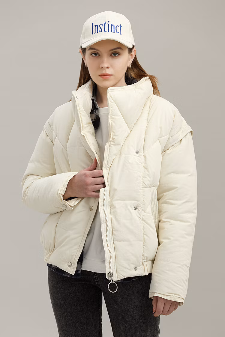 Long Parka Men&prime; S Outdoor Windbreaker Jacket with OEM Printed