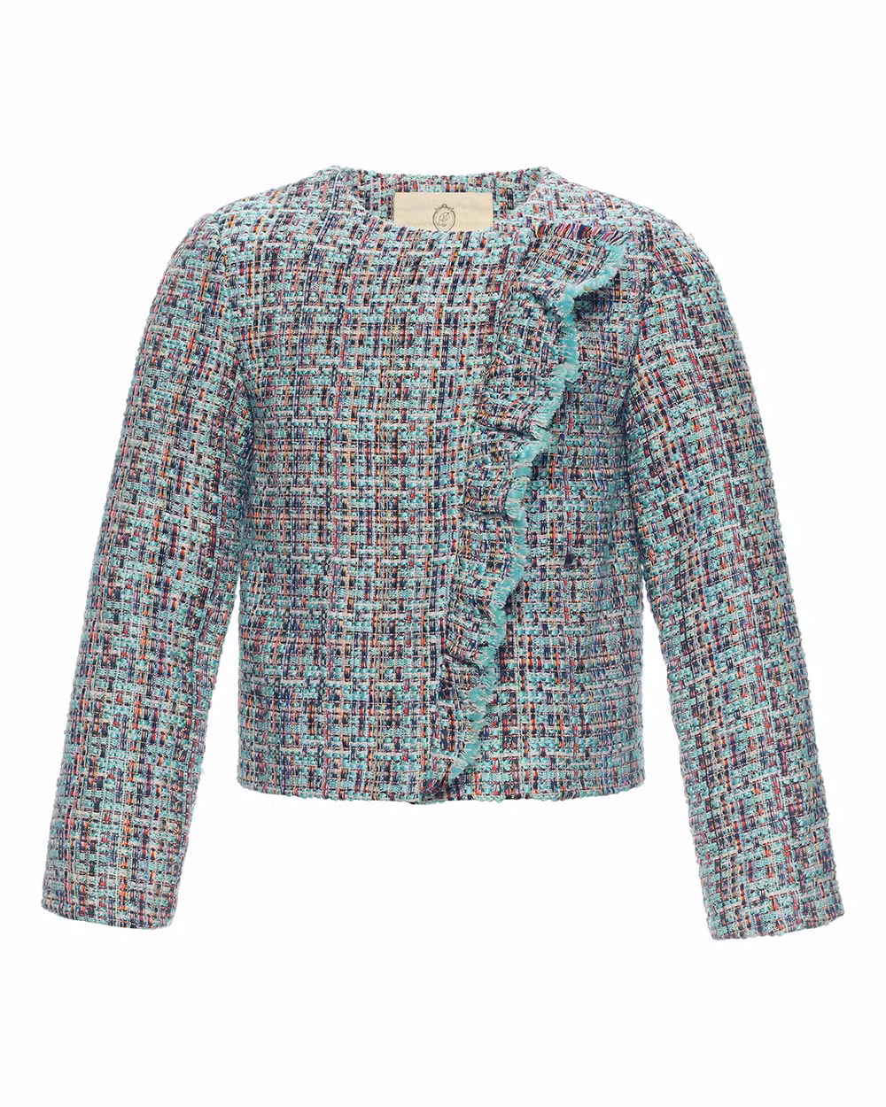 Girls Tweed Woollen Jacket Girls Wool Tweed Blazer