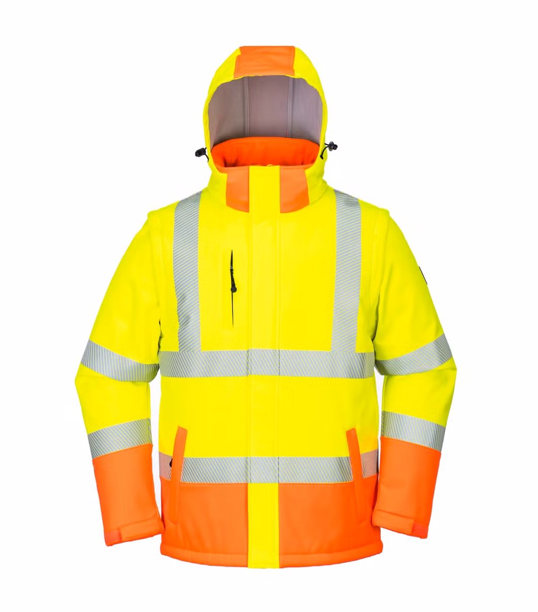 Custom Logo Print OEM Work Windbreaker Running Sport Softshell Two Tone Windproof Waterproof Outdoor Jacket for Men