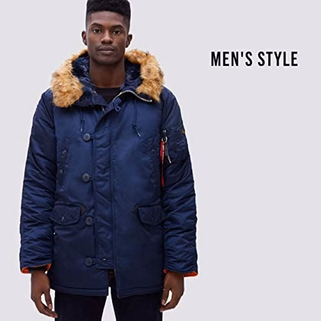 N-3b Slim Fit Parka - Cold Weather Windproof Outdoor Fashion Winter Parka