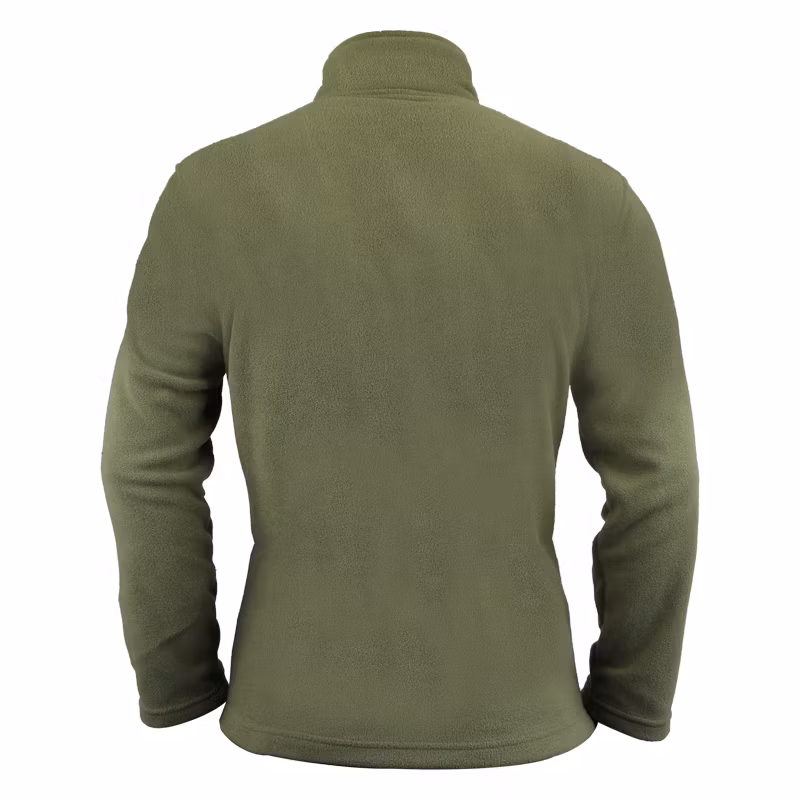 Winter Soft and Comfortable Men&prime;s Warm Fleece Jacket Breathable Plus Velvet Ultra Light Outdoor Men&prime;s Jacket