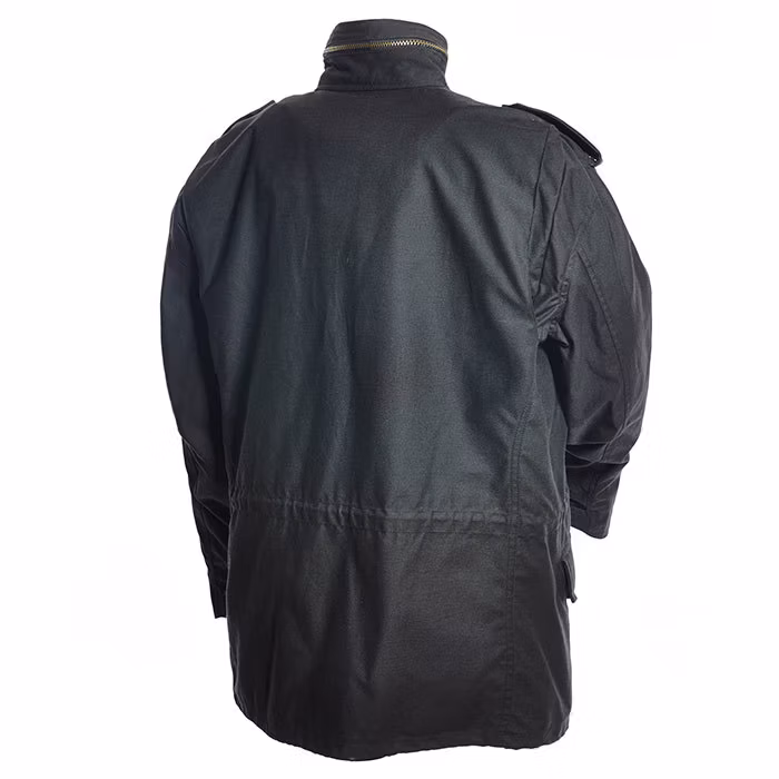 Waterproof Black M-65 Field Military Parka Jacket