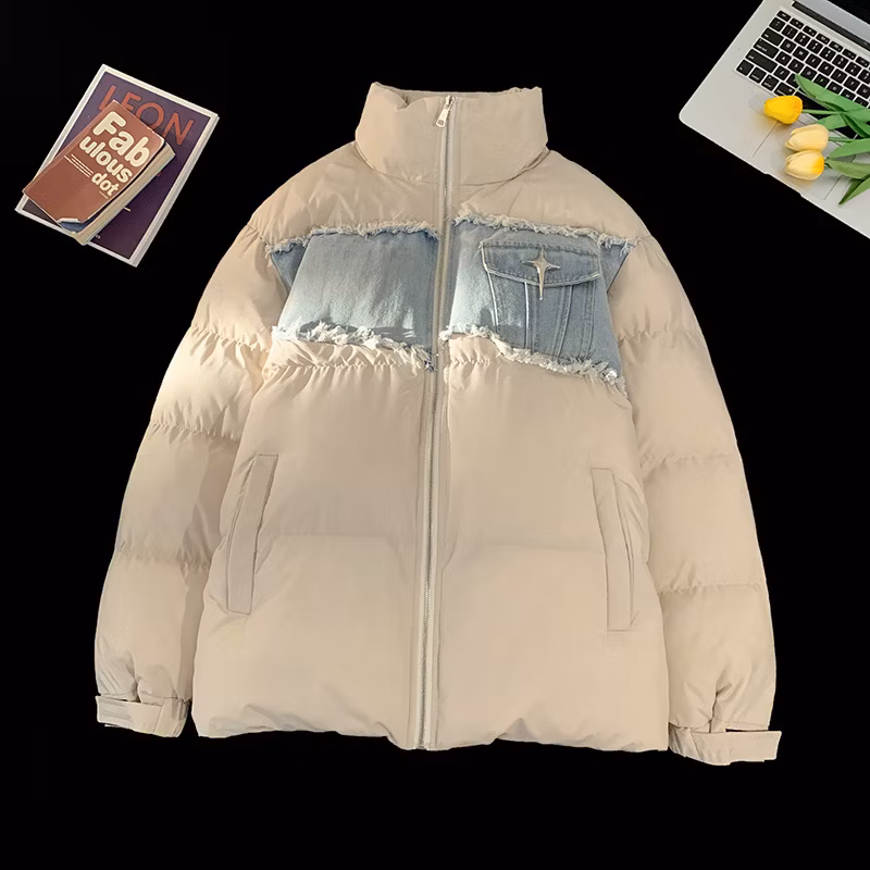 Lulusen Vintage Design Short Bubble Wholesale Puffer Nylon Cotton Padded Jacket