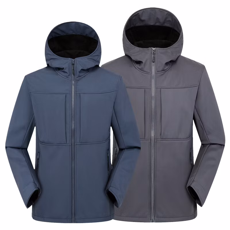 Custom Logo High Quality Padded Thick Goose Warm Breathable Waterproof Packable Polyester Winter Coat Outdoor Leisure Sports Duck Down Jacket