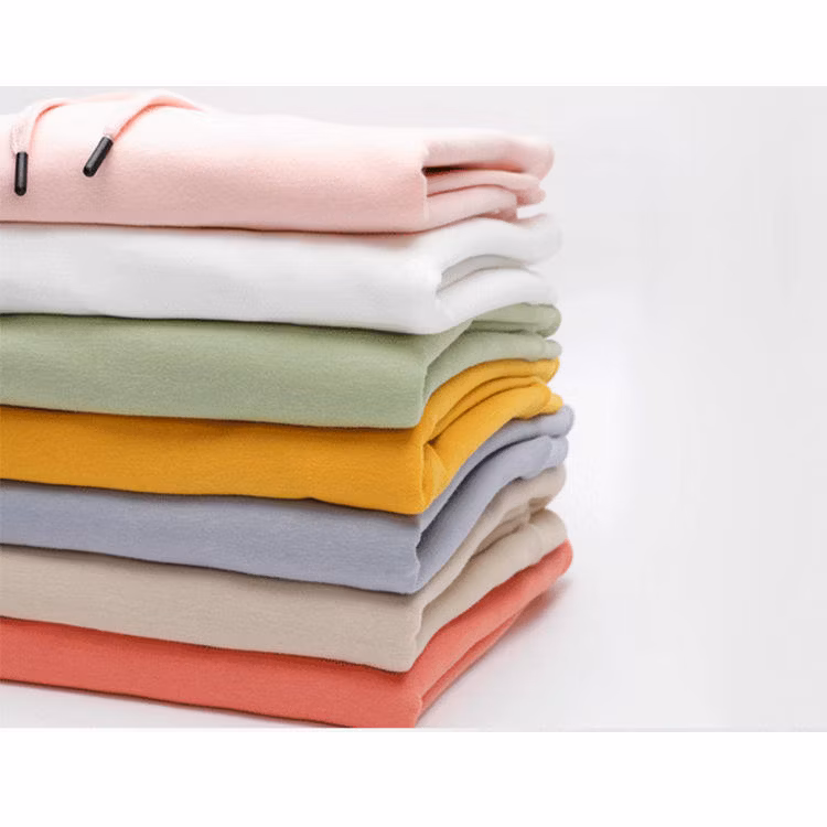 Heavyweight Solid Color Hoodies Mens Custom Printed Logo Rocker Fleece Pullover Hooded Sweatshirt Light Panel Padded Hoodie Jacket
