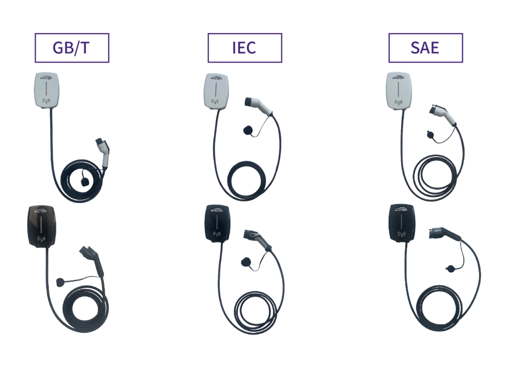 Wall Mounted Type/Column Type 12 Months EV Charging Station Home Use