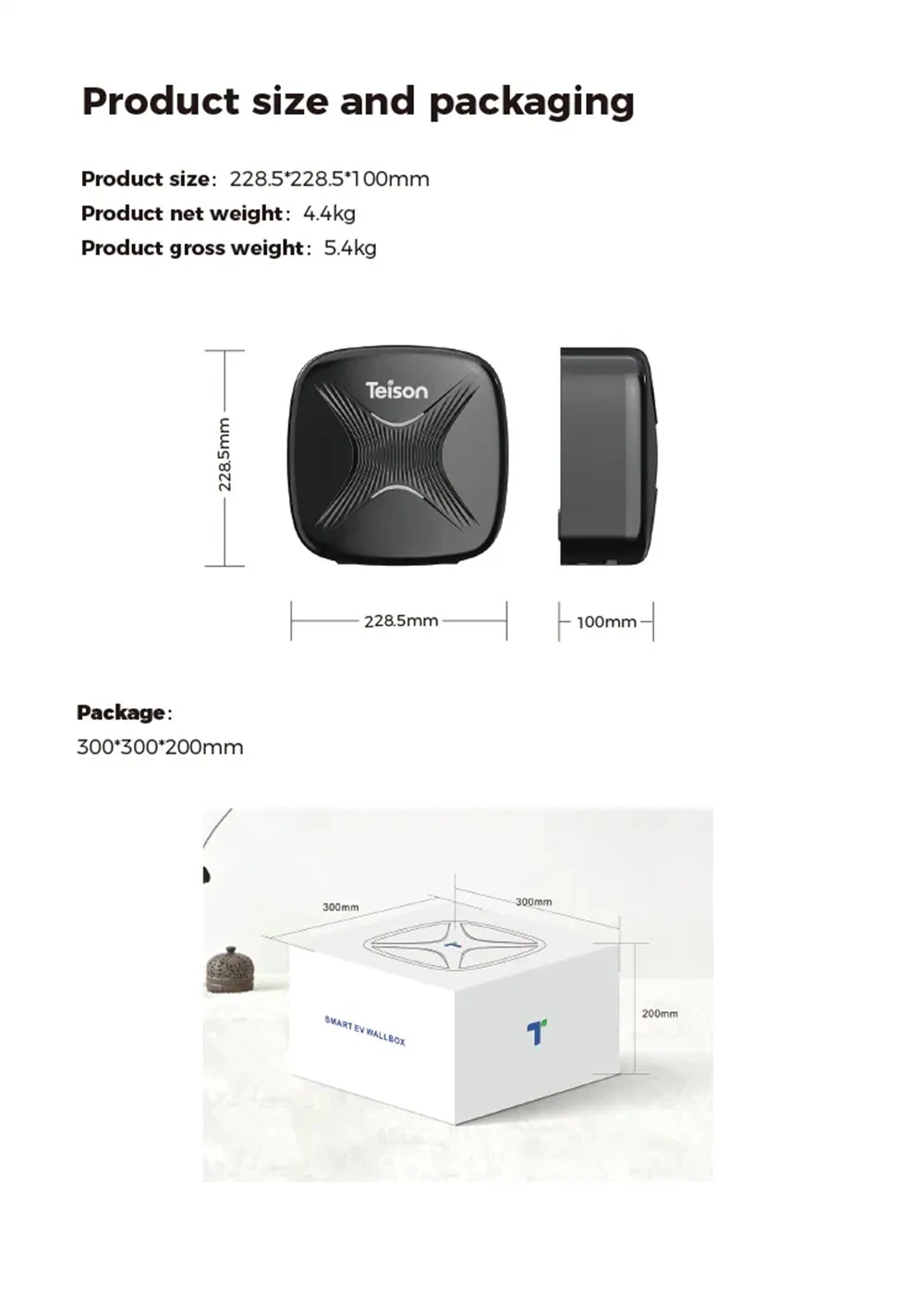 Euro Standard Home and Commercial Using EV Charging 7kw